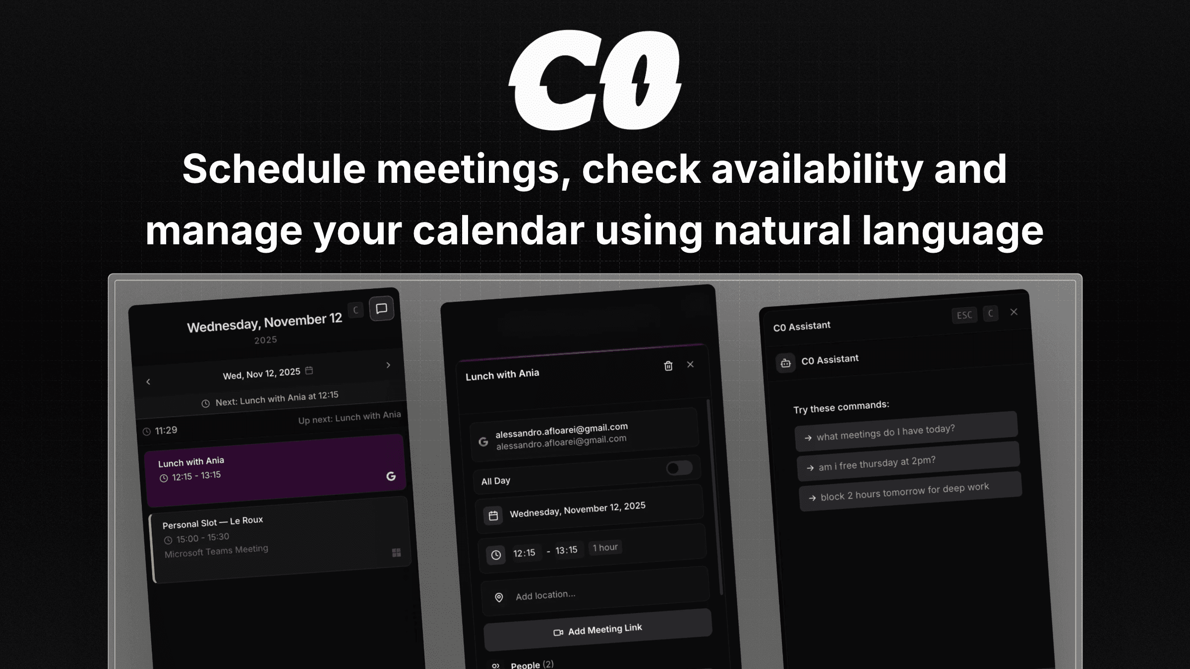 Calendar0 screenshot